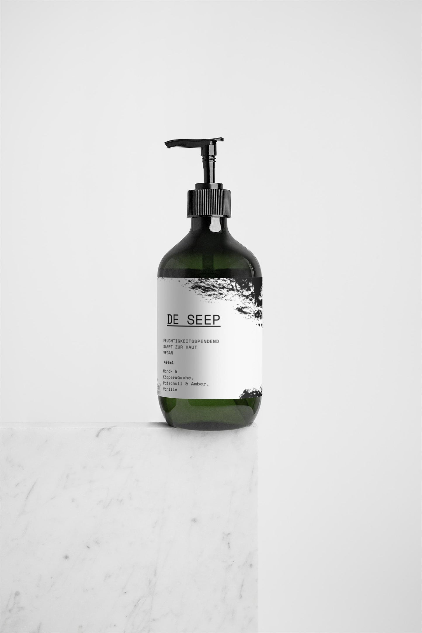 DE SEEP - 490ml Hand & Body Wash | Patschuli, Amber & Vanille